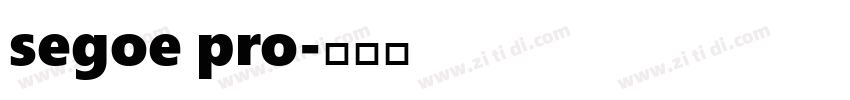 segoe pro字体转换